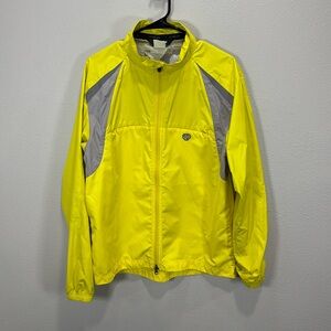 Pearl‎ Izumi cycling jacket neon yellow bright